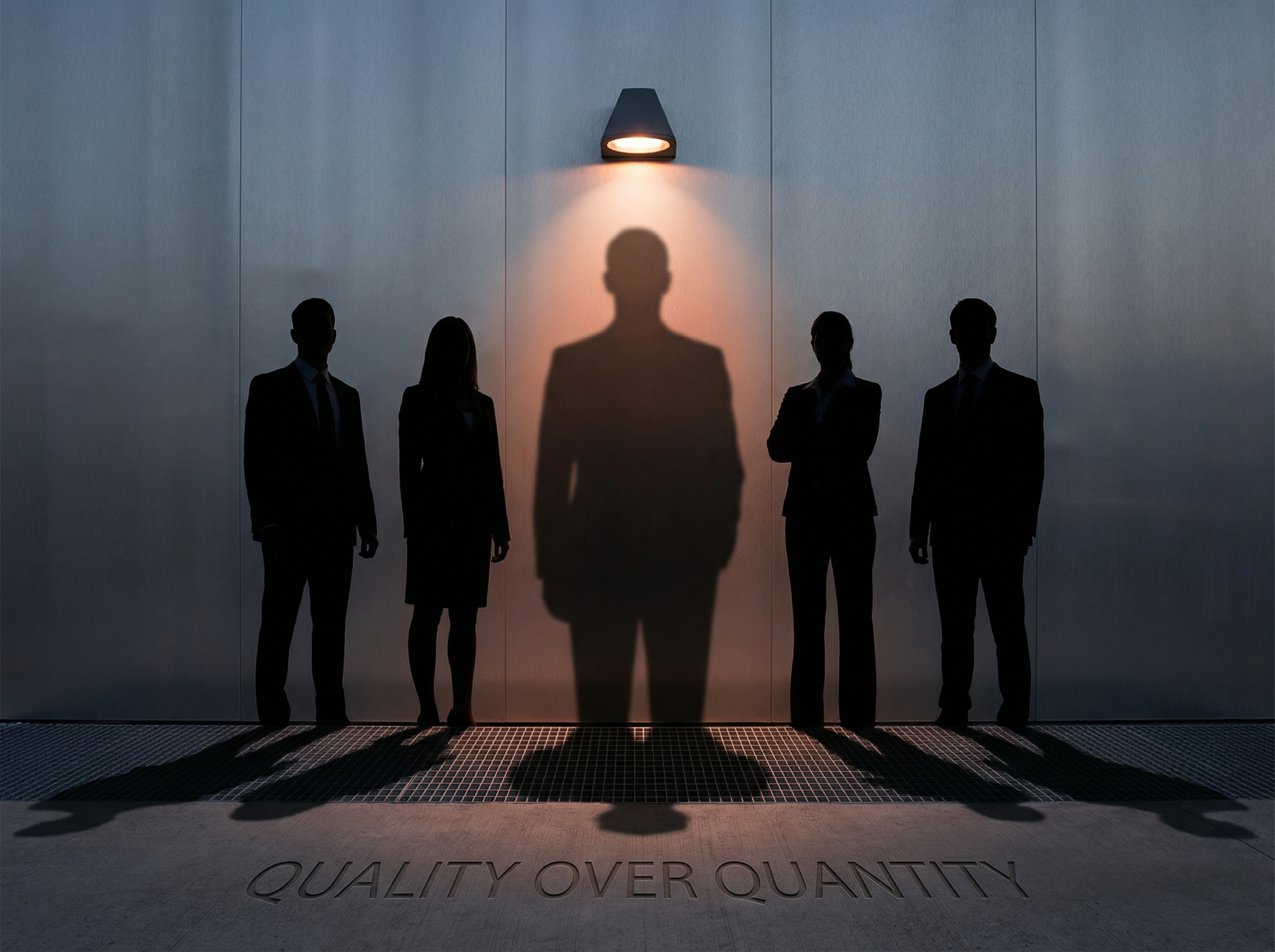 Small elite team casting giant shadows, representing the A-player philosophy