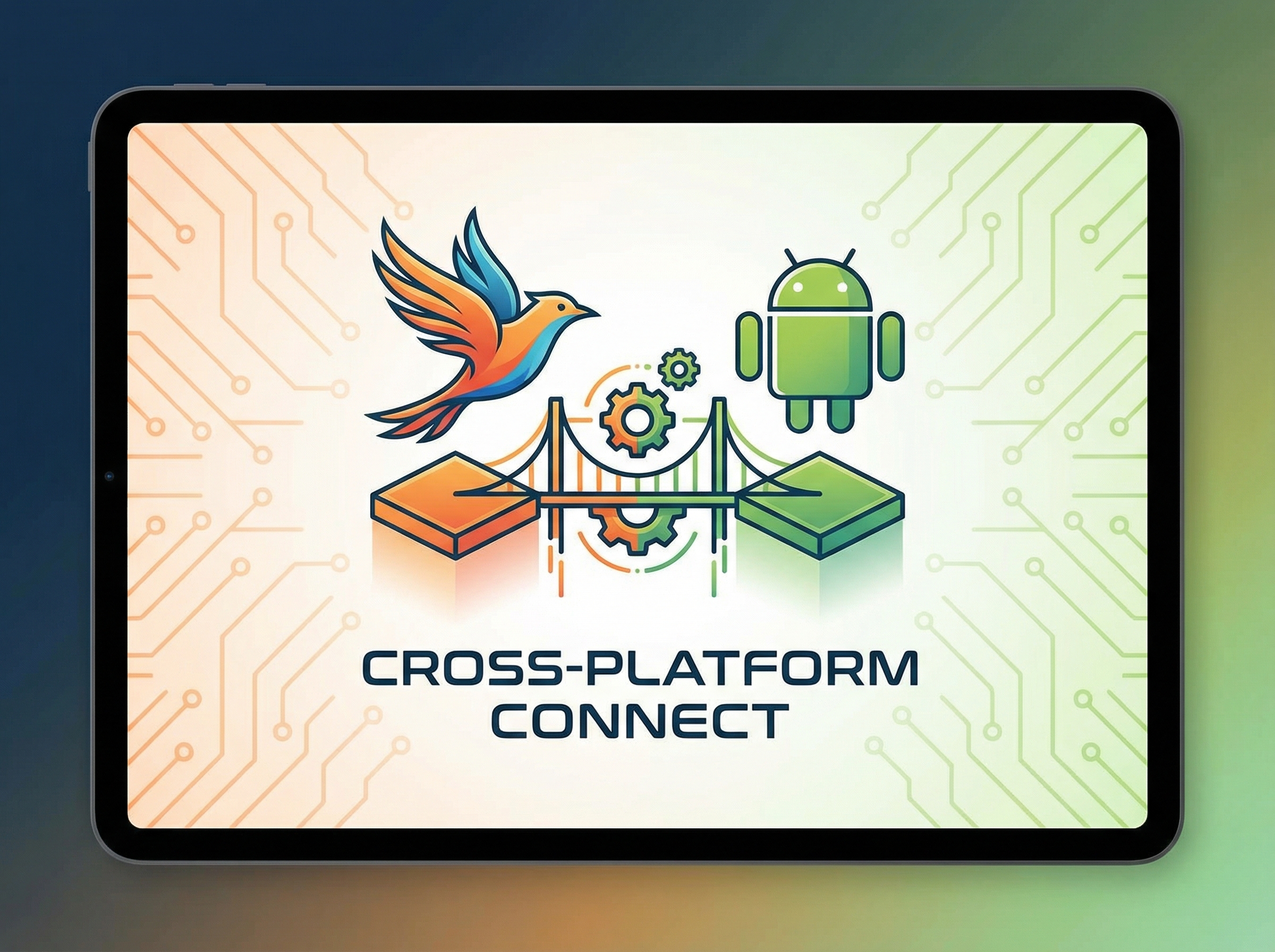 Swift bird and Android robot bridging two platforms