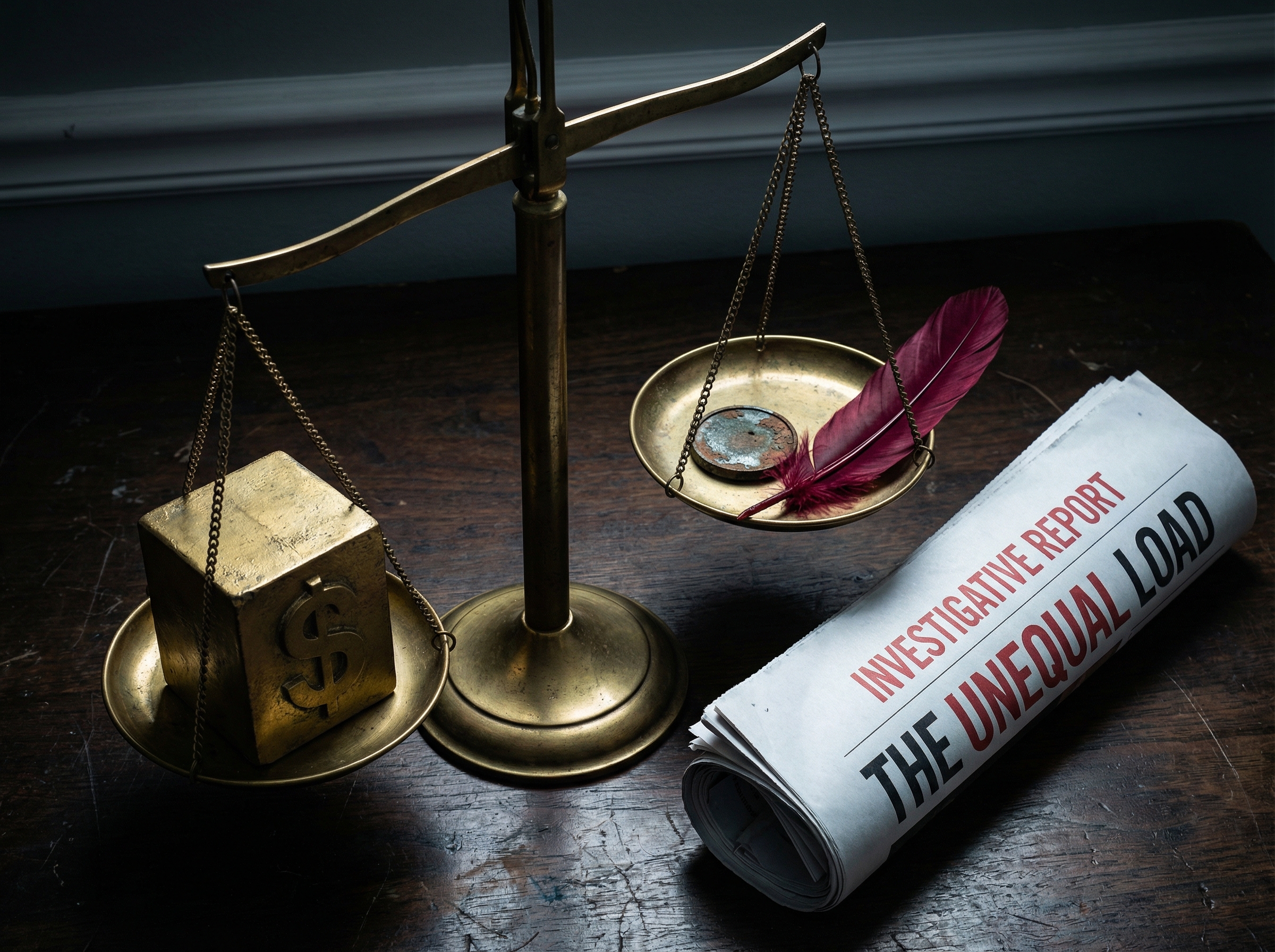 Imbalanced scales showing claimed vs verified savings