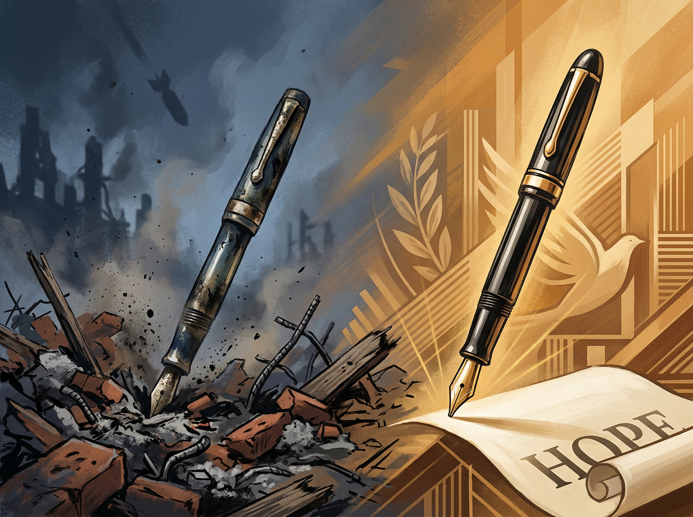 Extreme macro of a Montblanc Meisterstück 149 gold nib with 4810 engraving