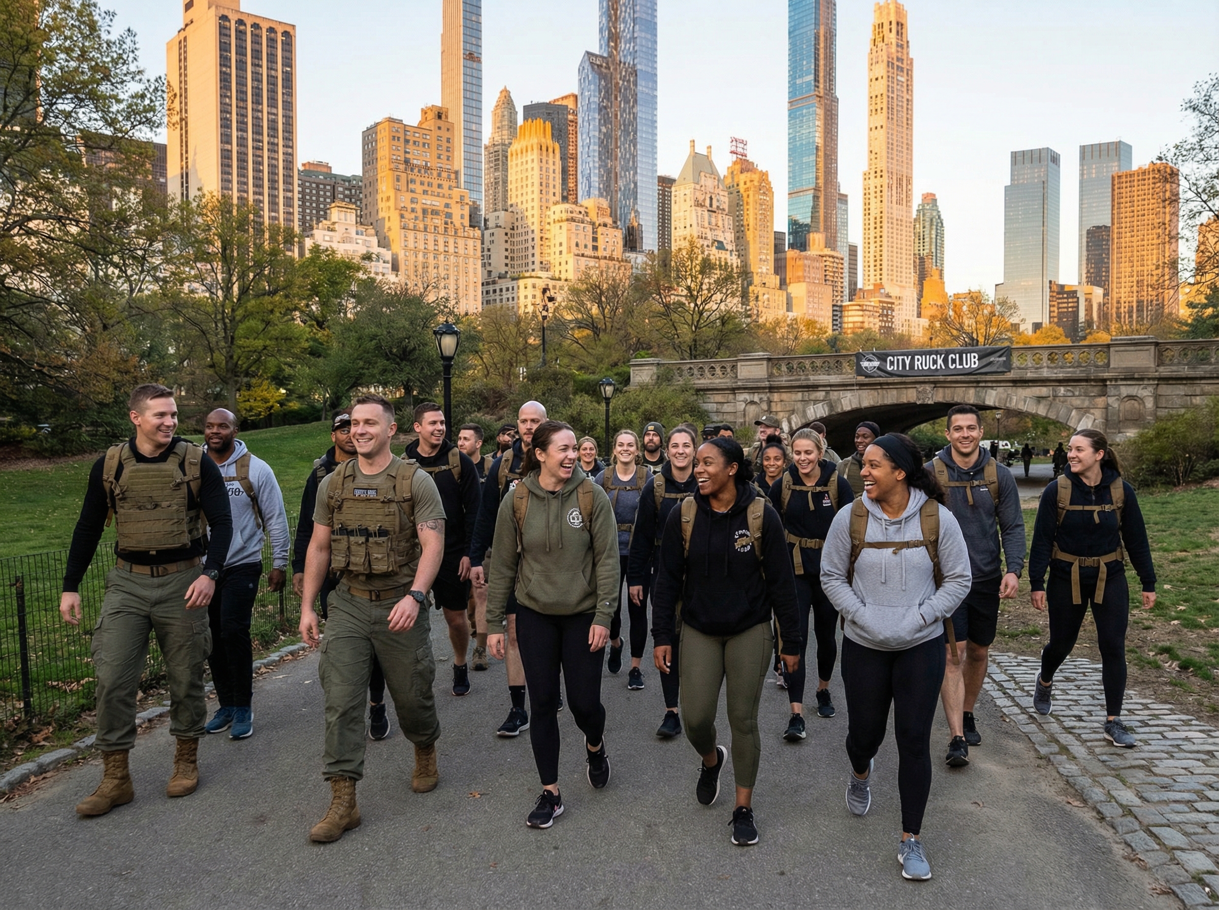 Abstract scientific visualization of metabolism as glowing energy pathways through a silhouette carrying weight