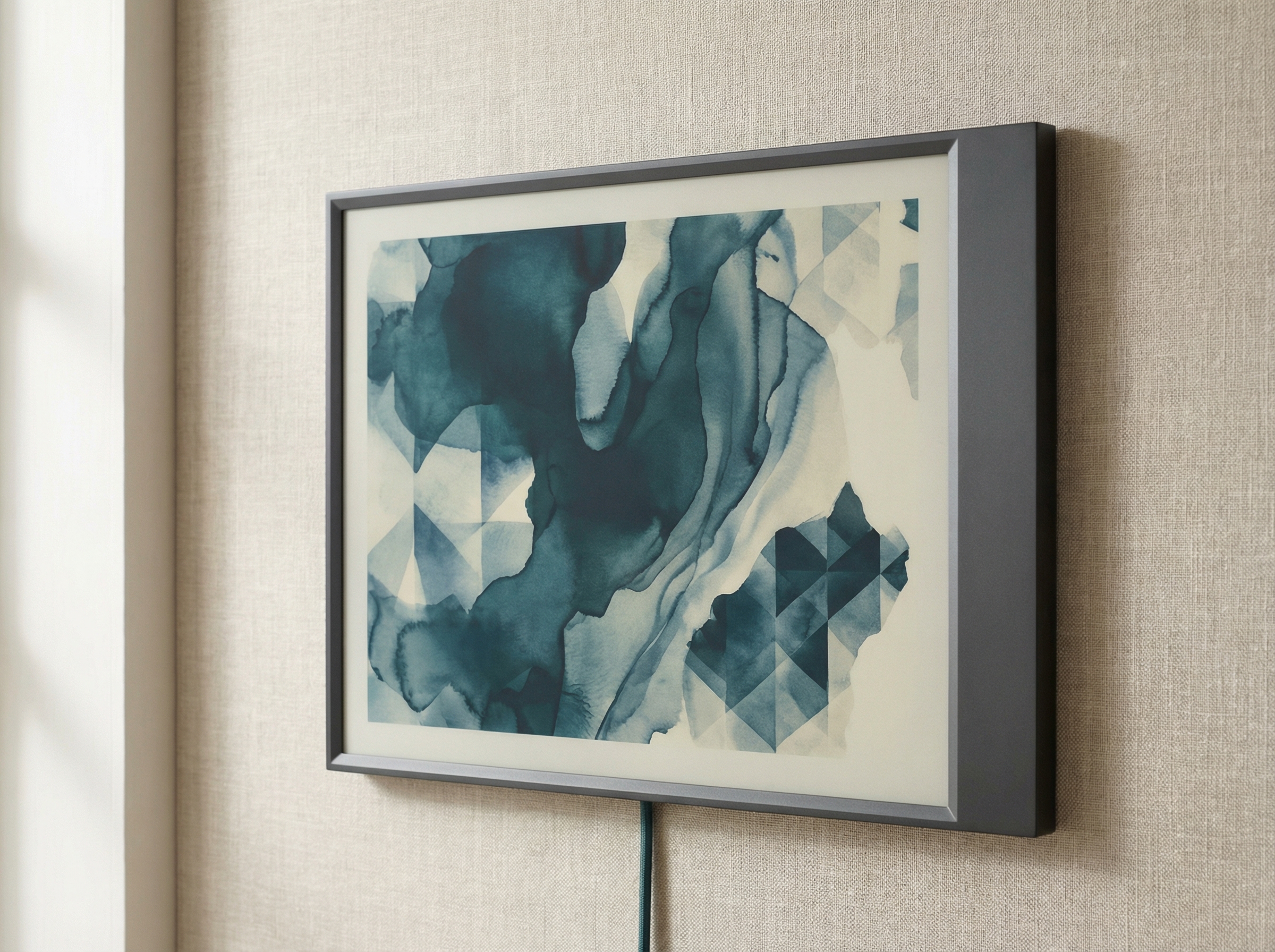 Academic graduation cap transforming into neural network connections