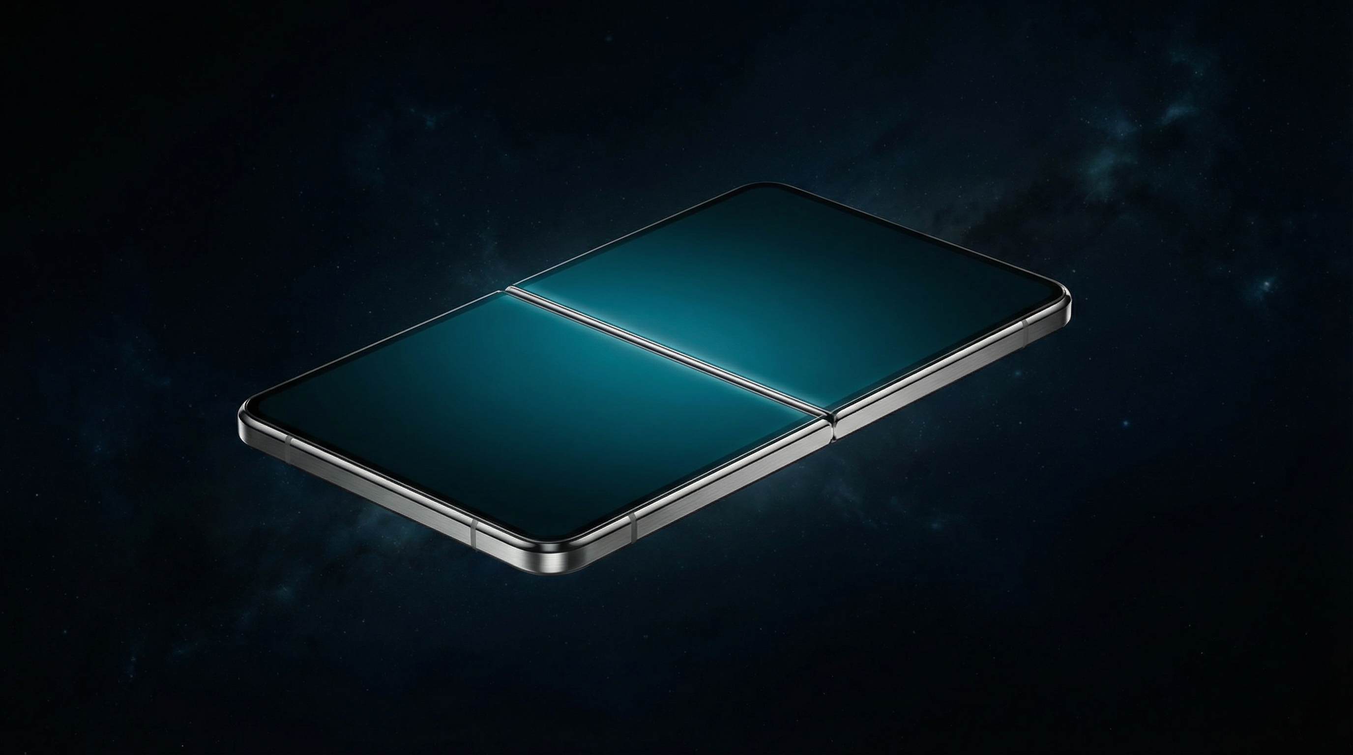 Two silhouettes in conversation connected by flowing teal sound waves