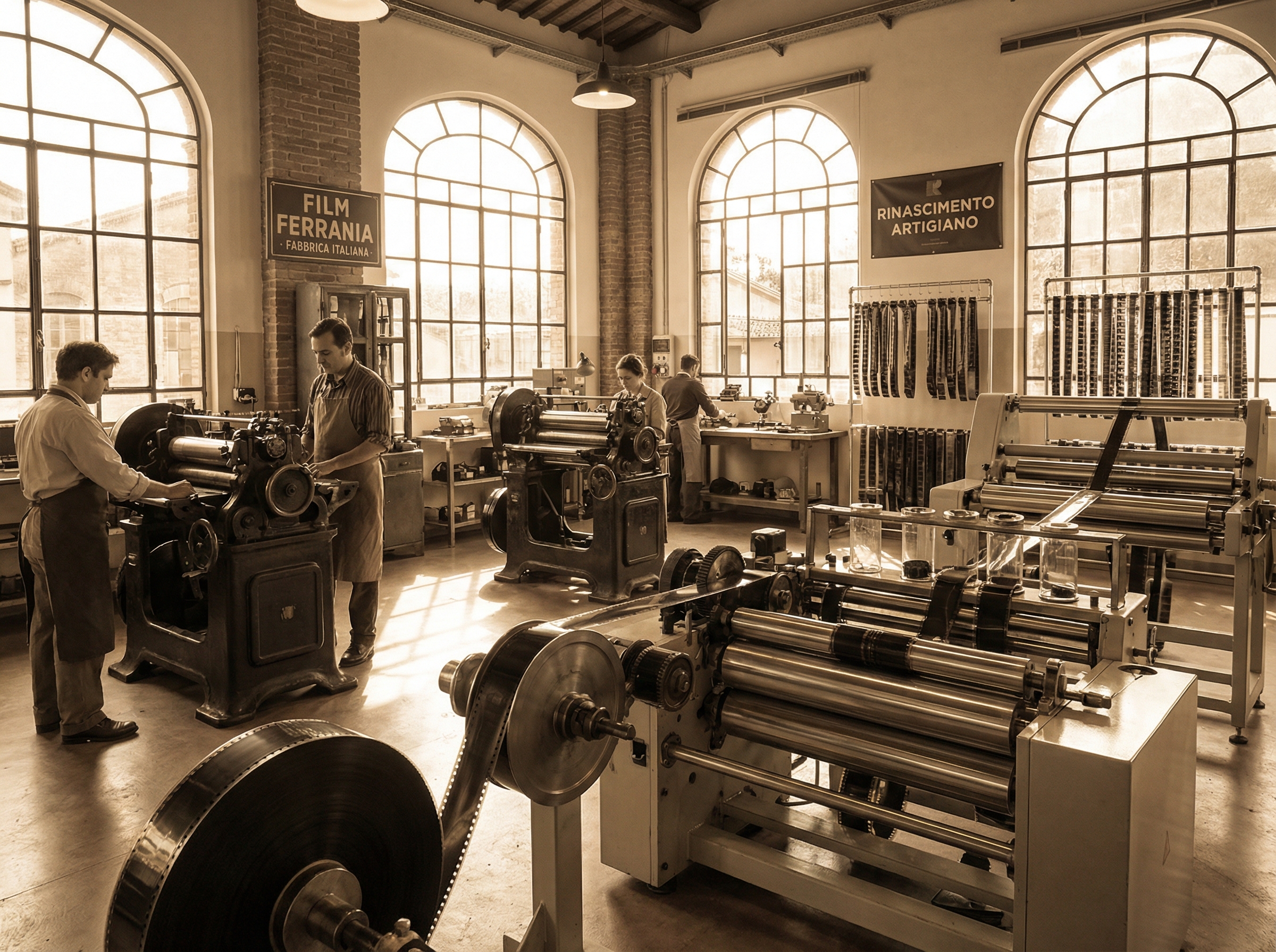 Film Ferrania P33 black and white film roll