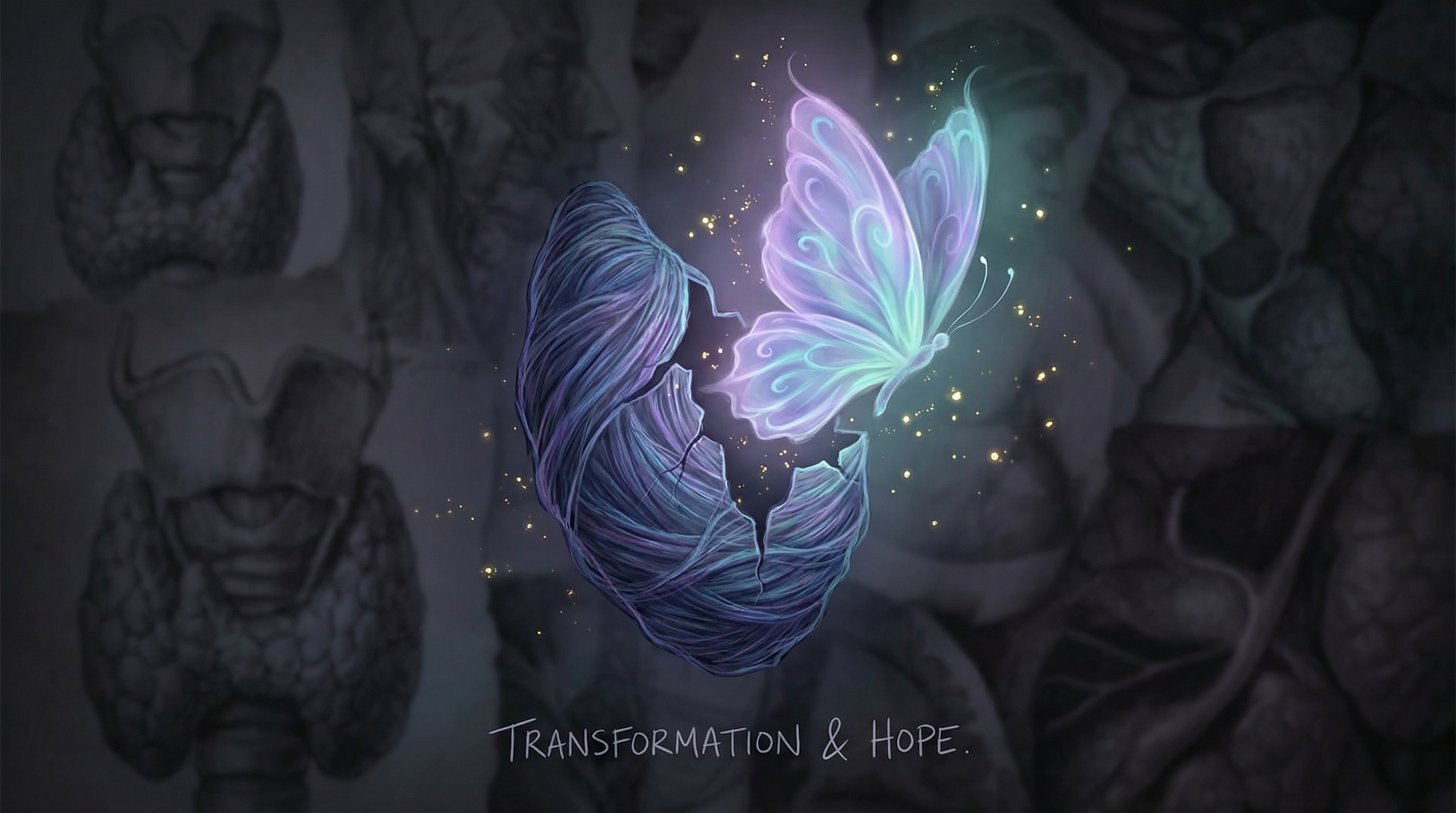 A Trojan horse made of neon app icons being wheeled through a marketplace gate, with malware tentacles visible inside