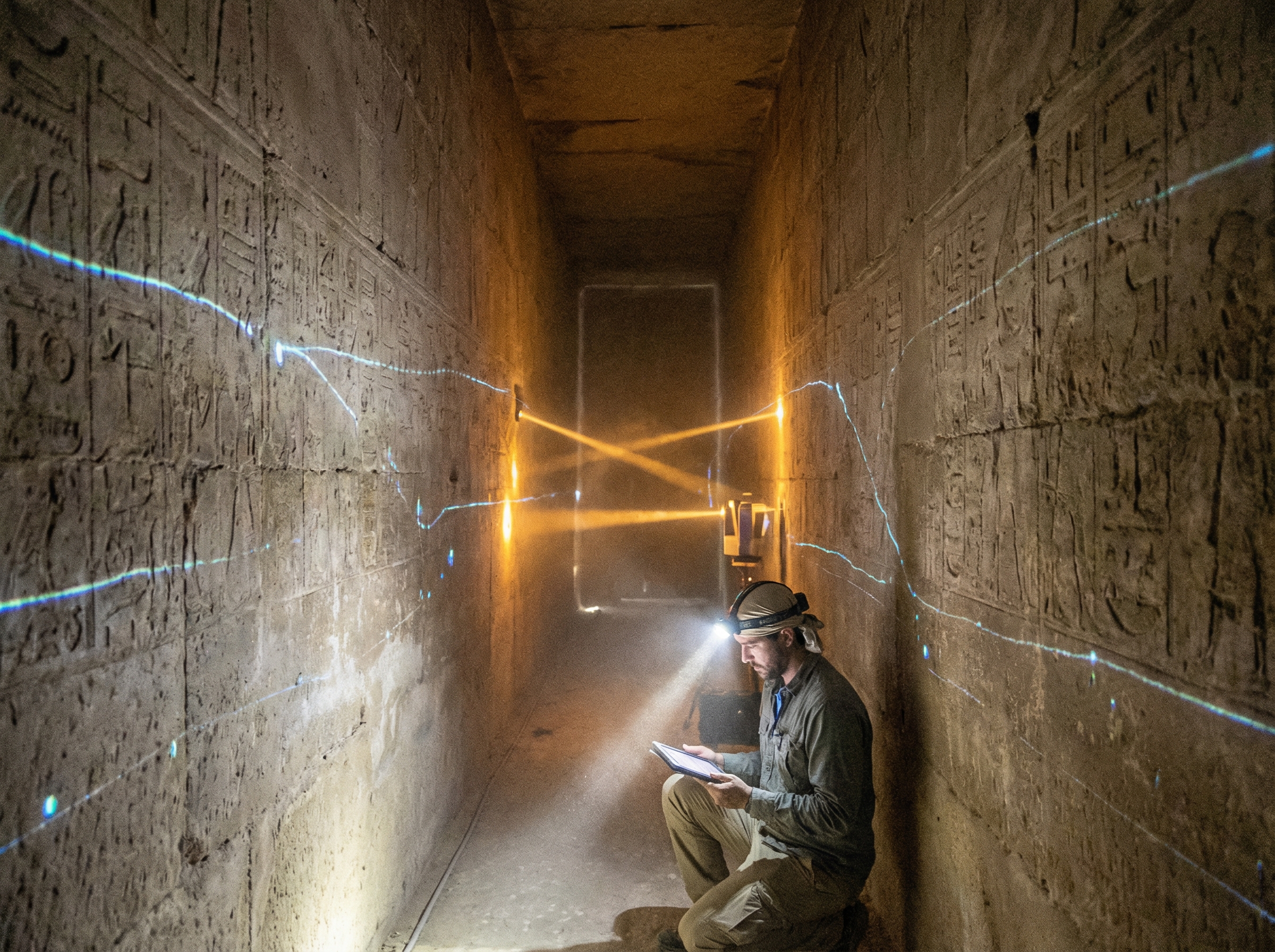 Hidden corridors inside the Great Pyramid revealed by muon scanning technology