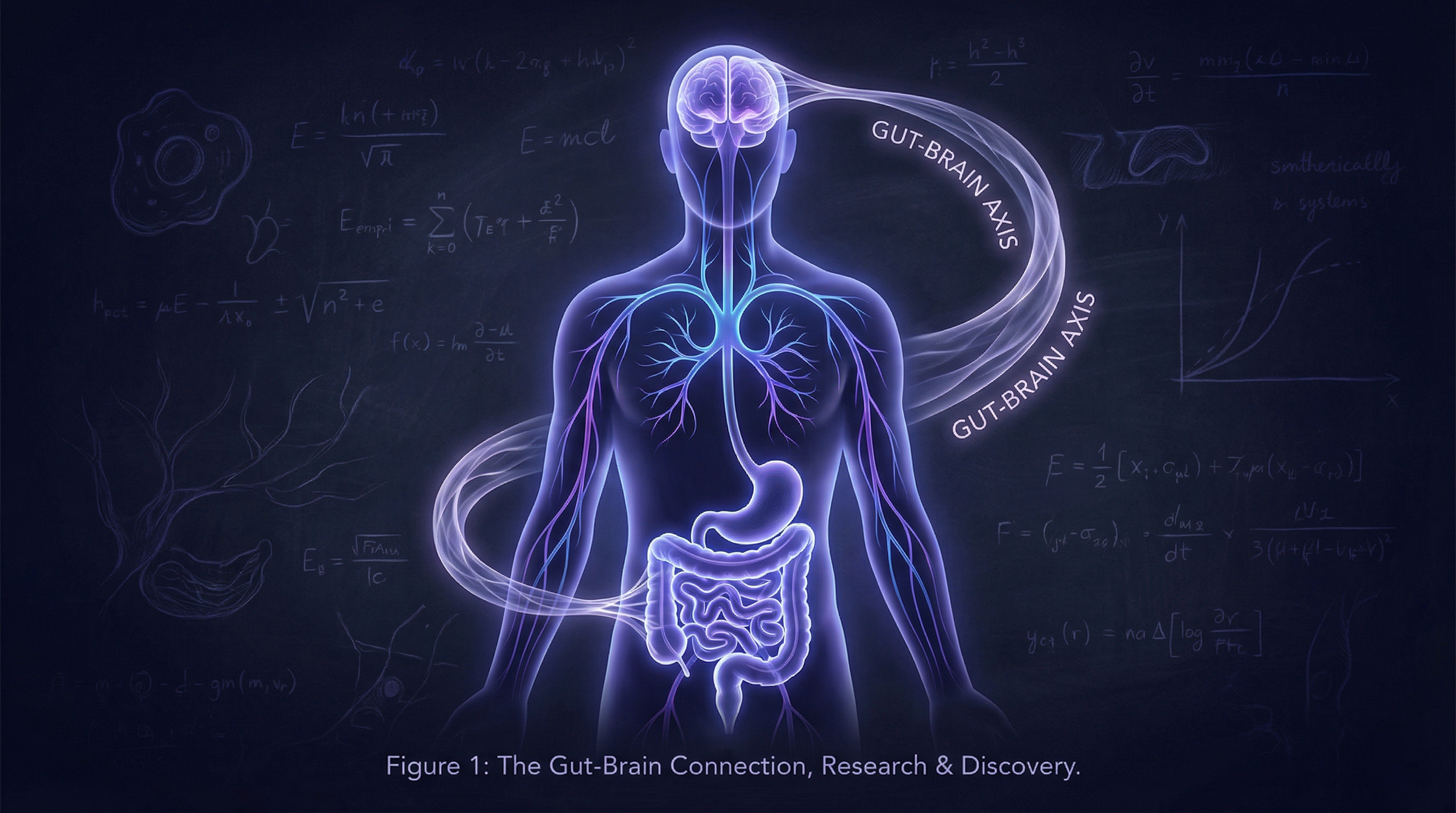 Neural pathways representing gut-brain connection in Alzheimer's research