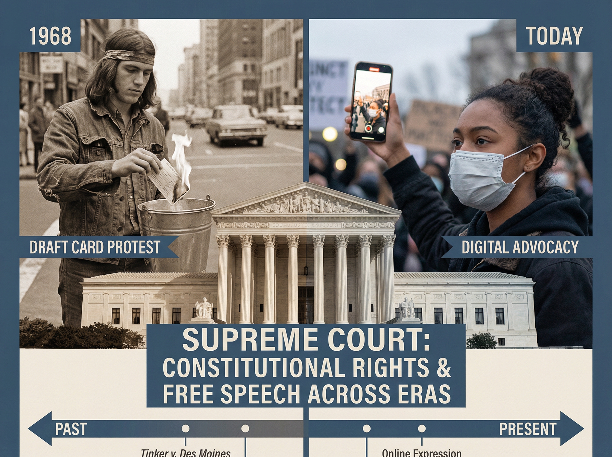 Close-up of annotated U.S. Code pages with highlighted sections